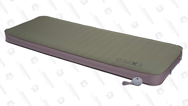 The Exped Megamat is great for all seasons, and includes a mini pump that you can use while you’re laying down on the pad to adjust the firmness levels.